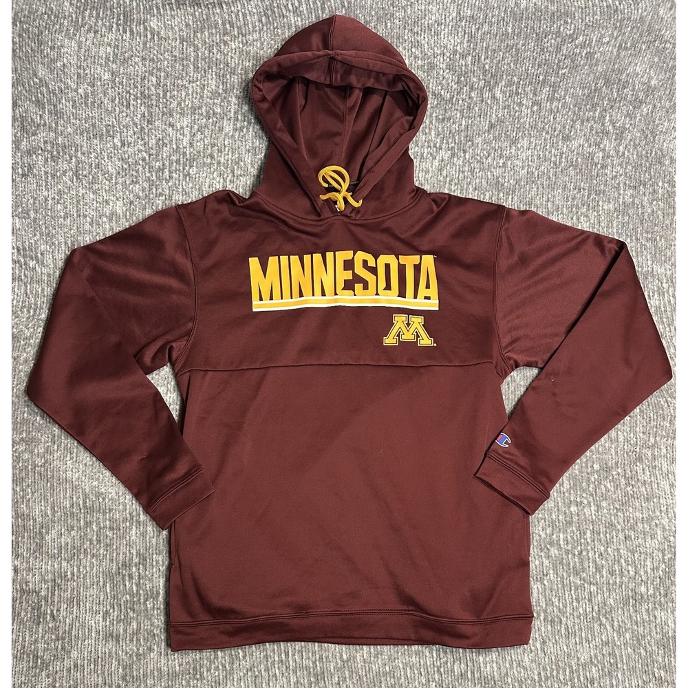 Minnesota Golden Gophers Hoodie Mens M NCAA Basketball Champion Pullover